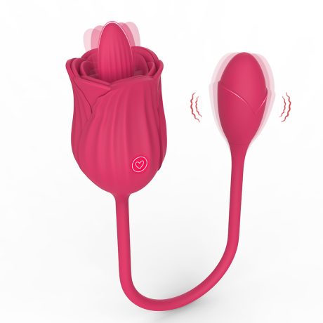 Rose Tongue Vibrator - 10 Licking Modes