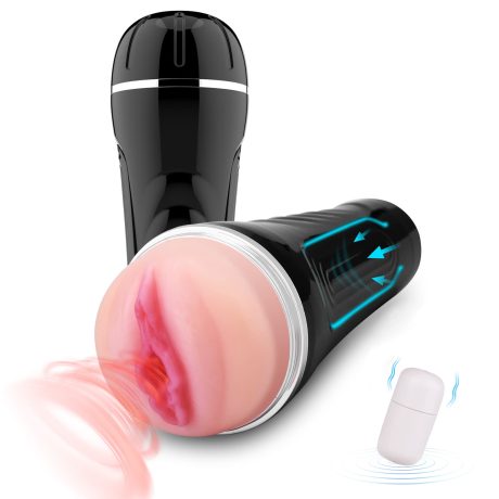 Electric Ribbed Stroker - 10 Vibrations