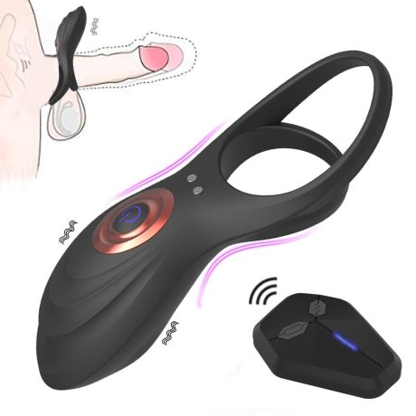 Twin Swallow Cock Ring A - 10 Vibrations