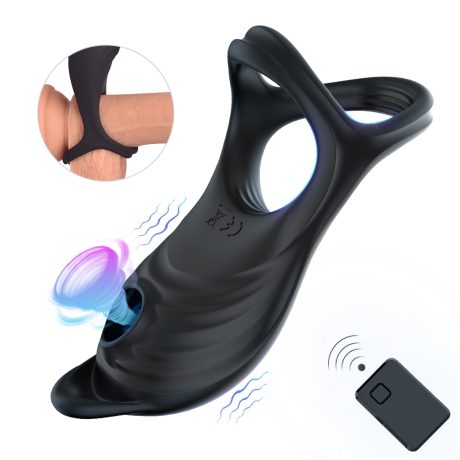 Suction Cock Ring - 5 Suctions + 5 Vibrations