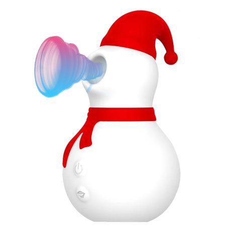 Snowman Suction Stimulator - 10 Modes, USB Magnetic Charging