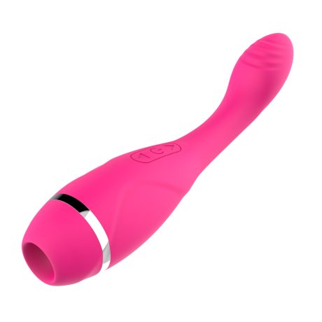 Dual-Head Suction Vibrator - 5 Suction + 8 Vibration Modes