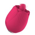 Rose Tongue Stimulator - 10 Vibration Modes, USB Charging