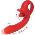 Telescopic Tongue Vibrator - 10 Thrusting + Licking + Vibration Modes