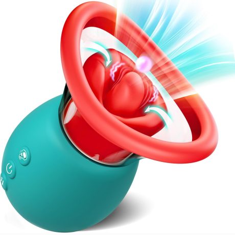Cherry Biting Suction Vibrator - 10 Vibrations + 3 Suction Modes
