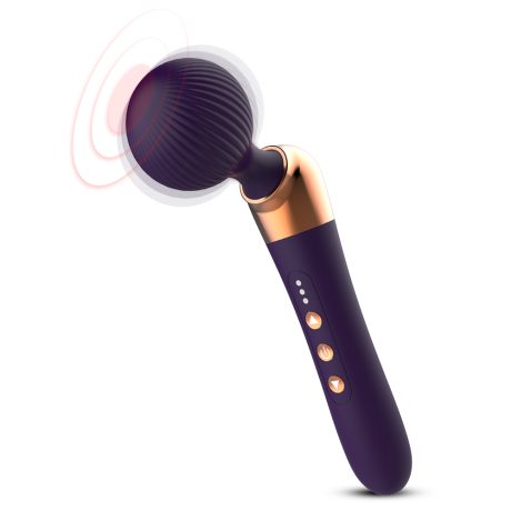 Angled AV Vibrator - 10 Vibrations + 5 Speeds, Targeted Stimulation