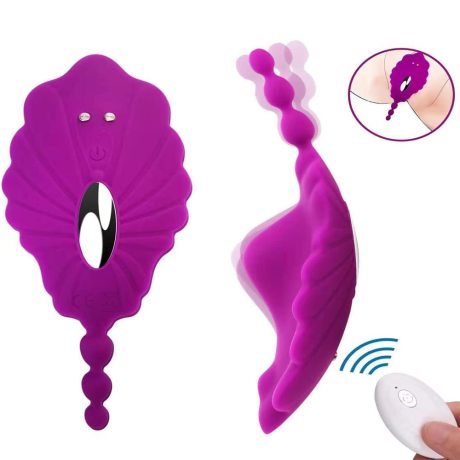 Bee-Style Wearable Vibrator - 10 Modes, Wireless Remote