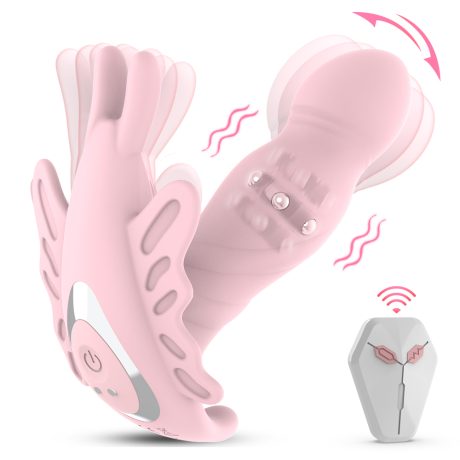 Butterfly Wearable - 9 Thrusting + 9 Vibrations