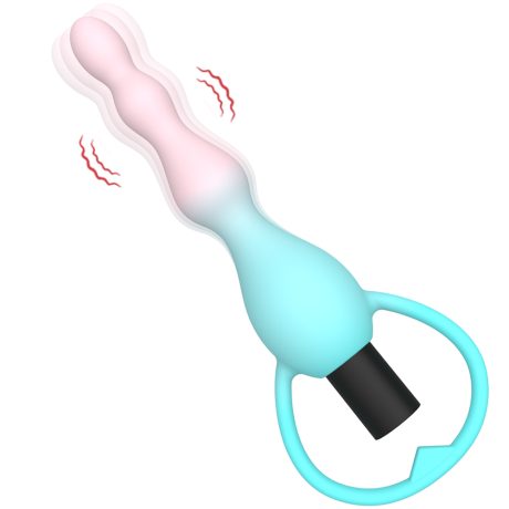 Silicone Beads - Rechargeable, 10 Vibrations
