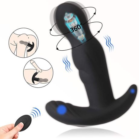 Rotating Prostate Massager - 3 Rotations + 10 Vibrations