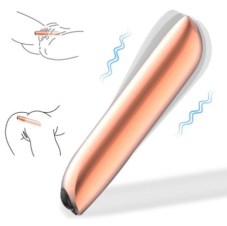 Powerful Mini Bullet - 19 Vibrations, USB Charging